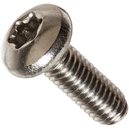 Newport Fasteners 5/16"-18 x 1 in Torx Pan Machine Screw, Plain 18-8 Stainless Steel, 500 PK 777198-BR-500